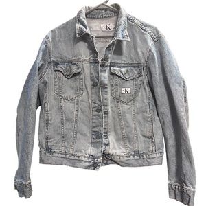 Vintage Calvin Klein Jean Jacket 90s Y2K